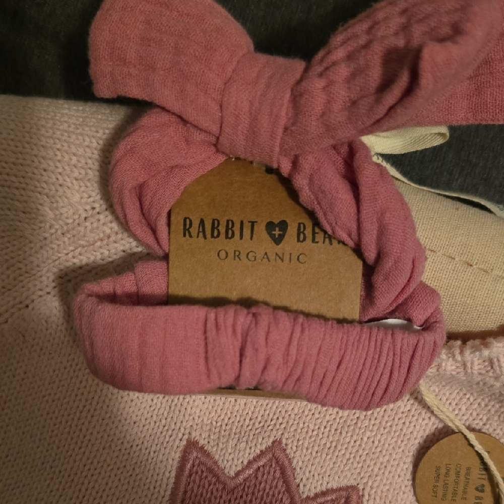 Pink Tulip Knit Kids Matching Set - Picture 3 of 5